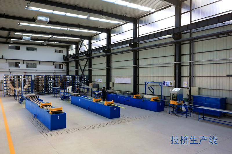 Pultrusion production line
