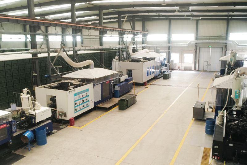 Injection production line